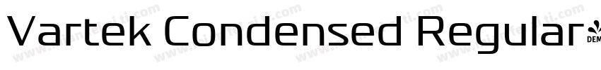 Vartek Condensed Regular字体转换